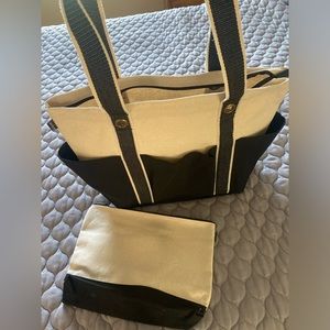 Thirty-One Canvas Carry-all Tote